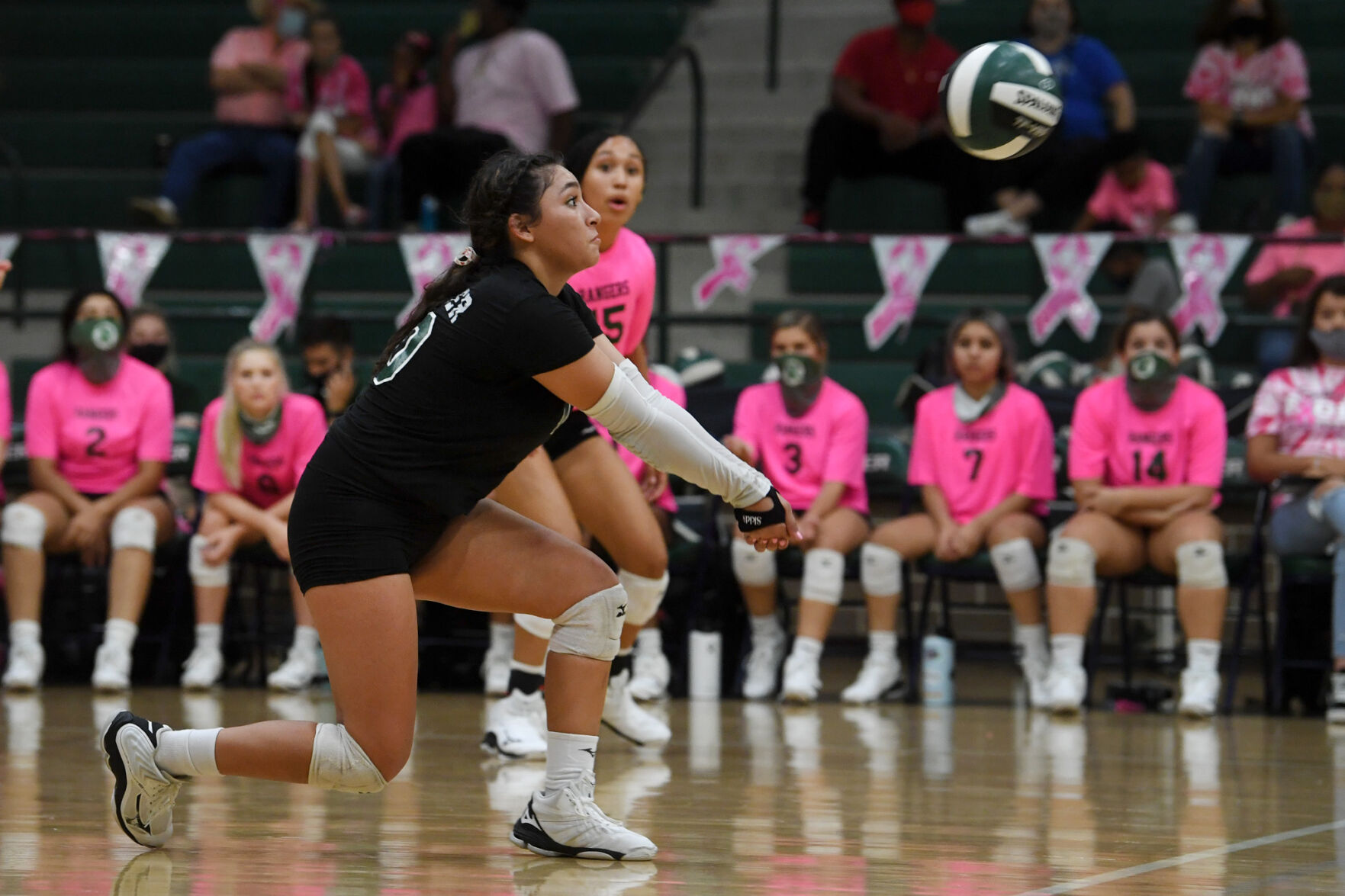 Rudder vs. Brenham volleyball
